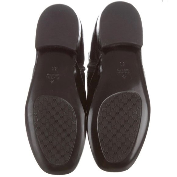 SOLD 🛍 GUCCI Kids Girls’ Horsebit accent Boots - Picture 3 of 6